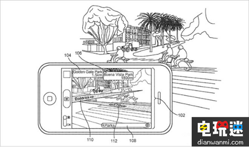 苹果新专利 iPhone未来也许会用增强现实导航 AR/VR 现实导航 苹果 VR及其它  第2张