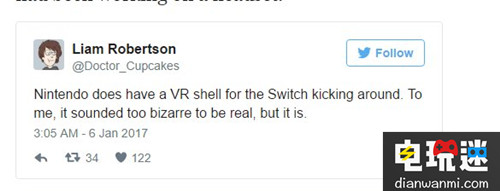 大号GearVR 任天堂要推Switch专用VR控制器 VR控制器 Switch 任天堂 GearVR 大号 VR及其它  第3张