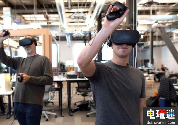 小扎高调现身Oculus实验室 玩起了VR手套 VR手套 Oculus实验室 扎克伯格 VR及其它  第1张