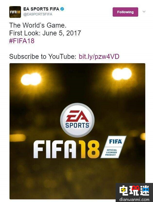 寒霜引擎再发威！EA“年货”《FIFA 18》最快今晚公开！ FIFA 18 艺电 EA 电玩迷资讯  第1张
