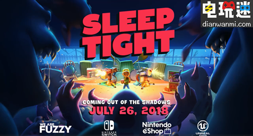 双摇杆设计游戏《Sleep Tight 》将于7月登陆NS平台 NS Sleep Tight 电玩迷资讯  第1张