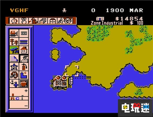 《模拟城市》竟然还有FC版还挺完整 FC NES 任天堂 模拟城市 电玩迷资讯  第3张