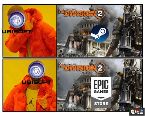 育碧称与Epic商店合作更有利于游戏行业 PC 全境封锁 育碧 Epic商店 Steam 电玩迷资讯  第1张