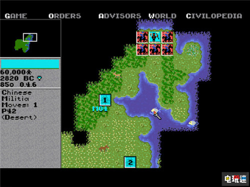 《文明》系列粉丝玩家自制Microsoft Excel版《文明1》 Excel Windows 文明 席德·梅尔的文明 电玩迷资讯  第2张