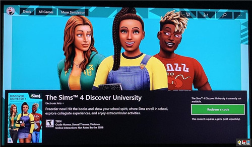 Xbox商店泄露《模拟人生4》“发现大学”DLC体验活力大学生活 电玩迷资讯 第1张