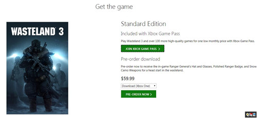 X019：《废土3》发售日公开 主机与PC版预售开启 inXile PC Win10 Steam XboxOne X019 废土3 微软XBOX  第5张
