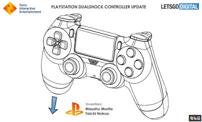 索尼PS手柄新专利曝光增加背部按键取消PS键 索尼 Dualshock DS手柄 PS5 电玩迷资讯  第3张