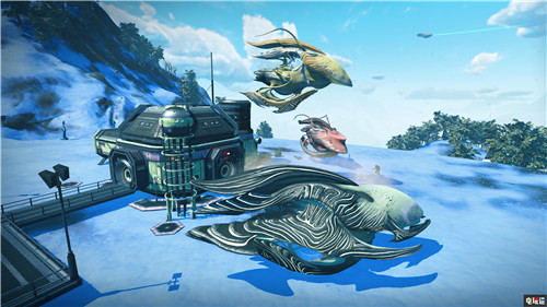 《无人深空》更新生物飞船 可以养成的飞船 XboxOne PS4 Steam 生物飞船 无人深空 电玩迷资讯  第1张