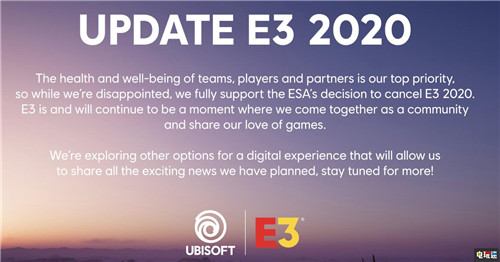 E3 2020正式取消 微软与育碧等参展商将举办线上活动 电玩迷资讯 第4张