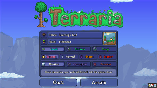 《泰拉瑞亚》1.4版本增加“旅途模式”自定义世界 旅途的终点 1.4版本 泰拉瑞亚 电玩迷资讯  第2张
