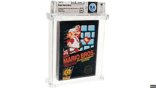 NES《超级马里奥兄弟》卡带拍出11万4千美元高价刷新纪录