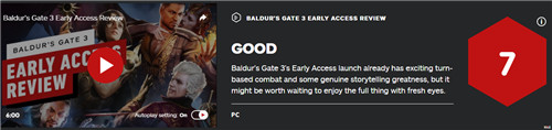 IGN评分：《原神》9分《博德之门》EA版7分 博德之门3 原神 IGN评分 电玩迷资讯  第5张