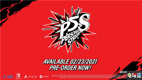 《女神异闻录5S》欧美版2021年2月23日登陆PS4/Switch/PC Steam Switch PS4 P5S 女神异闻录5S 女神异闻录5乱战：魅影攻手 电玩迷资讯  第5张