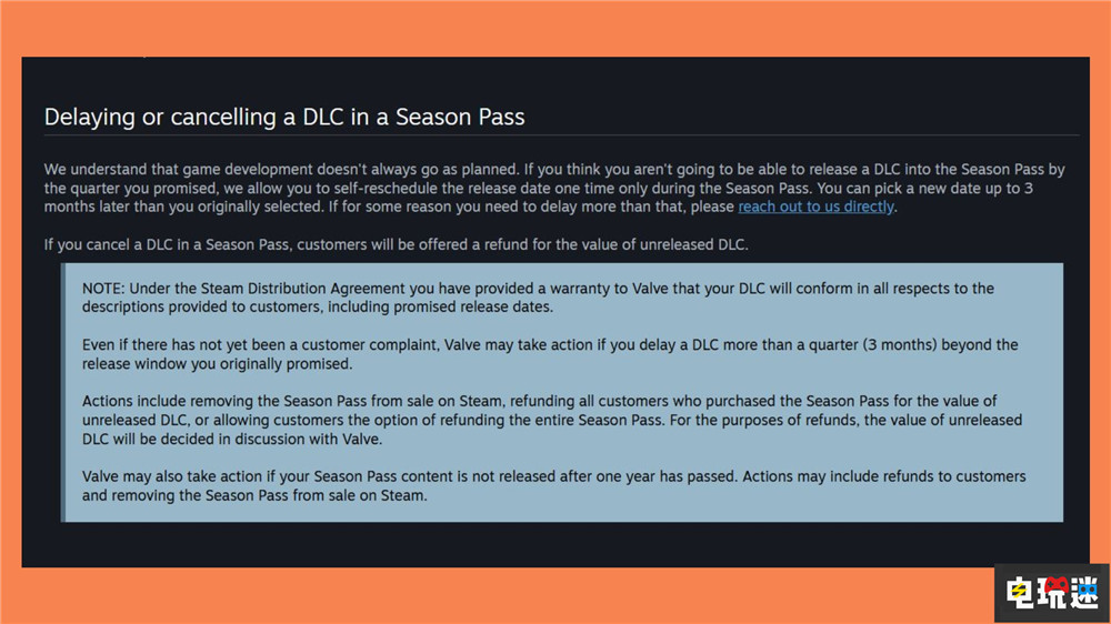 Steam新规要求明确游戏季票内容推出时间 否则将下架 PC游戏 季票 DLC Valve Steam STEAM/Epic  第2张