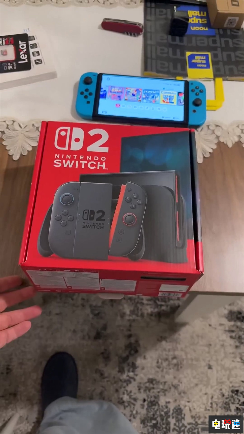 Switch 2偷跑没用：没有系统更新玩不了 内存卡 NS2 Switch 2 任天堂 任天堂SWITCH  第3张