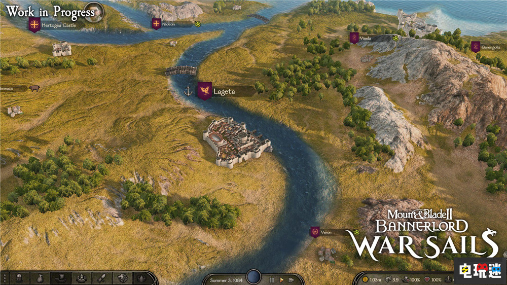 《骑马与砍杀2：霸主》海战DLC将拓宽原有内陆河流航船 战帆 海战DLC 骑马与砍杀2：霸主 电玩迷资讯  第5张