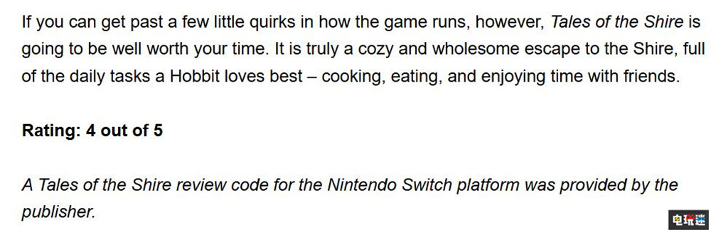 《指环王：夏尔传说》MTC：60分 性能糟糕 沉浸感不足 魔戒 游戏评分 Metacritic 指环王：夏尔传说 电玩迷资讯  第4张